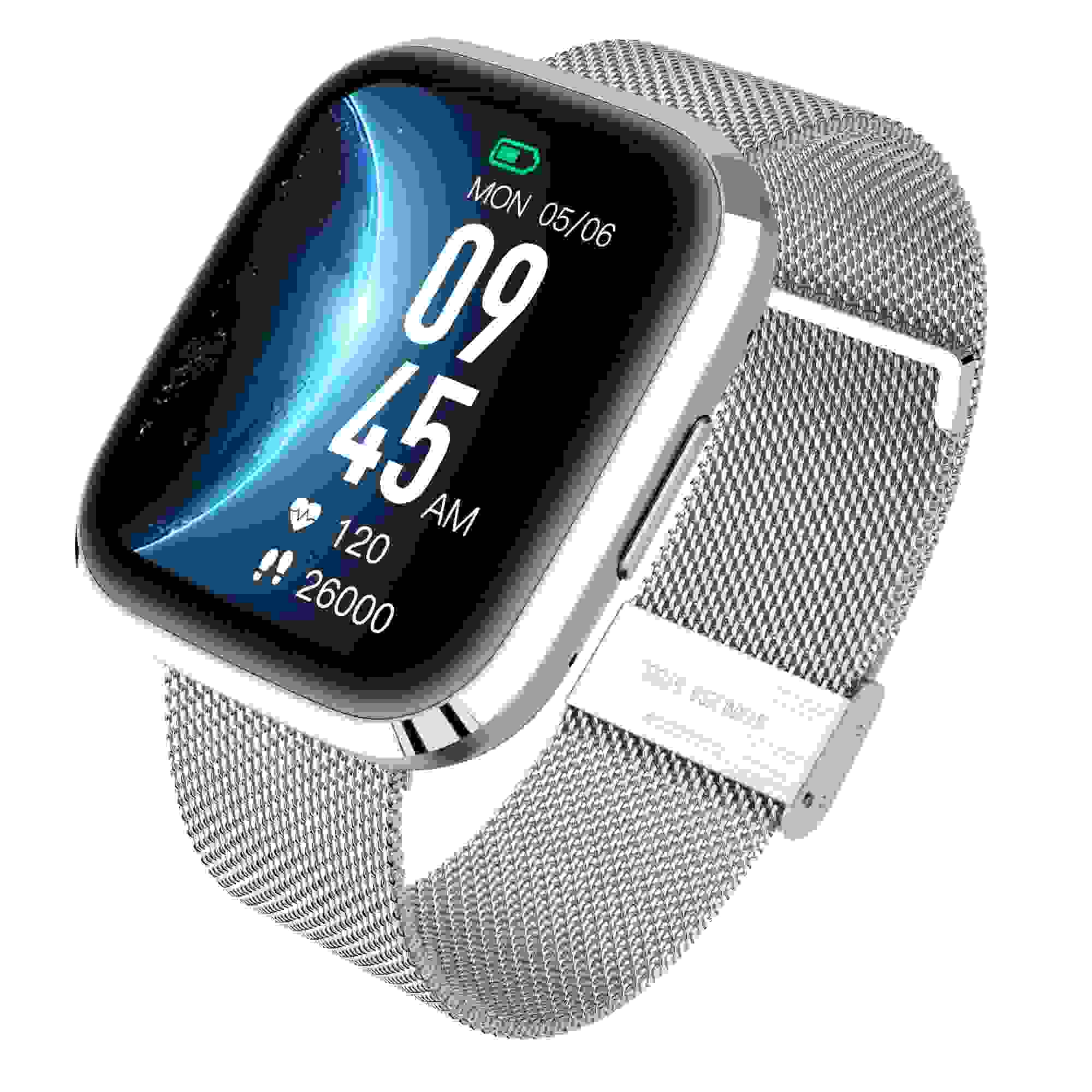 Garett Smartwatch GRC STYLE Silver steel0 