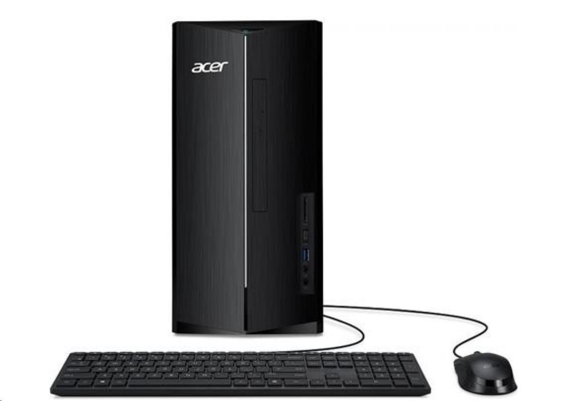 ACER PC Aspire TC-1780,  3-13100, 8GB, 512 M.2 SSD, DVDRW, Intel UHD, W11H, mouse+KB, Black3 
