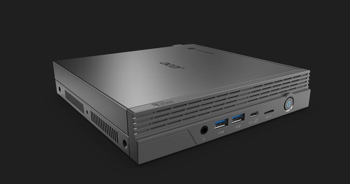 ACER PC Chromebox CXI5,  Celeron M7305, 4GB, 32GB eMMC M.2, Intel UHD, ChromeOS, Black3 