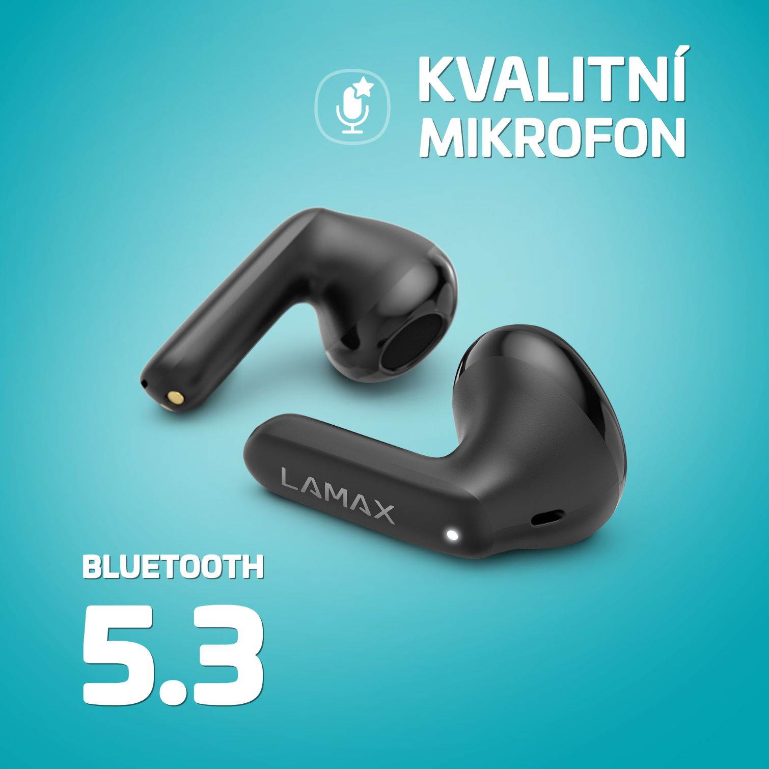 LAMAX Tones1 - bezdrátová sluchátka - černá6 