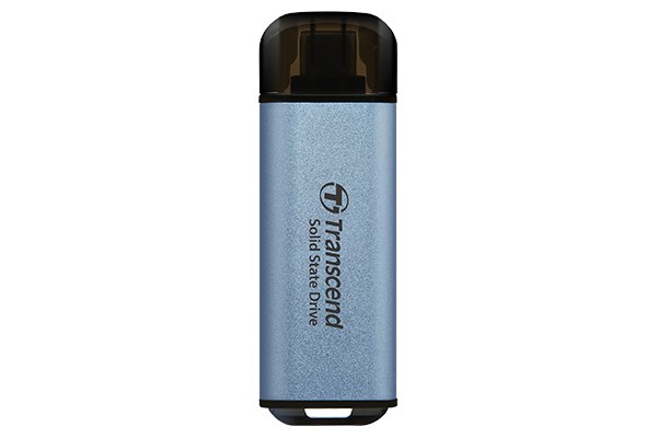 TRANSCEND Externí SSD ESD300C 1TB,  External SSD,  USB 10Gbps,  Type C,  stříbrná0 