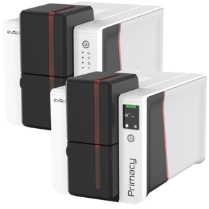 Evolis Primacy 2 Duplex,  Go Pack dual sided,  single sided,  12 dots/ mm (300 dpi),  USB,  Ethernet,  red0 