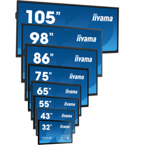 iiyama ProLite T6562AS-B1,  24/ 7,  164cm (64, 6""),  Projected Capacitive,  4K,  black,  Android0 