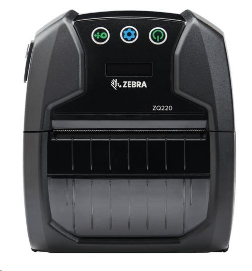 Zebra ZQ220 Plus,  8 dots/ mm (203 dpi),  CPCL,  USB,  BT,  NFC,  black0 