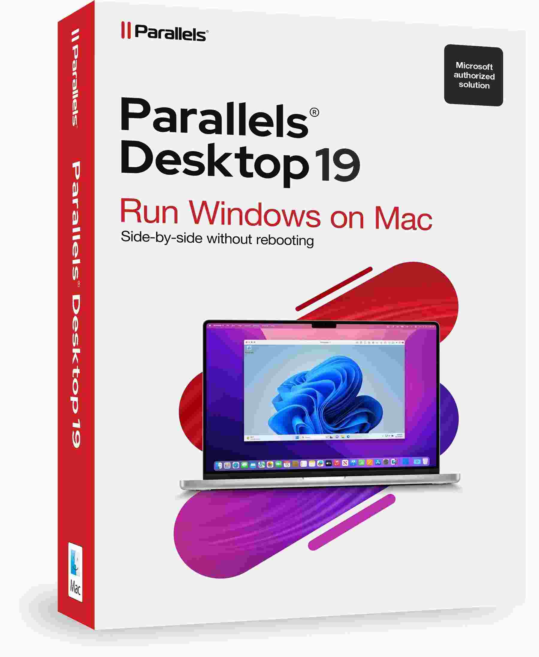Parallels Desktop 19 Retail Box Full,  EN/ FR/ DE/ IT/ ES/ PL/ CZ/ PT1 