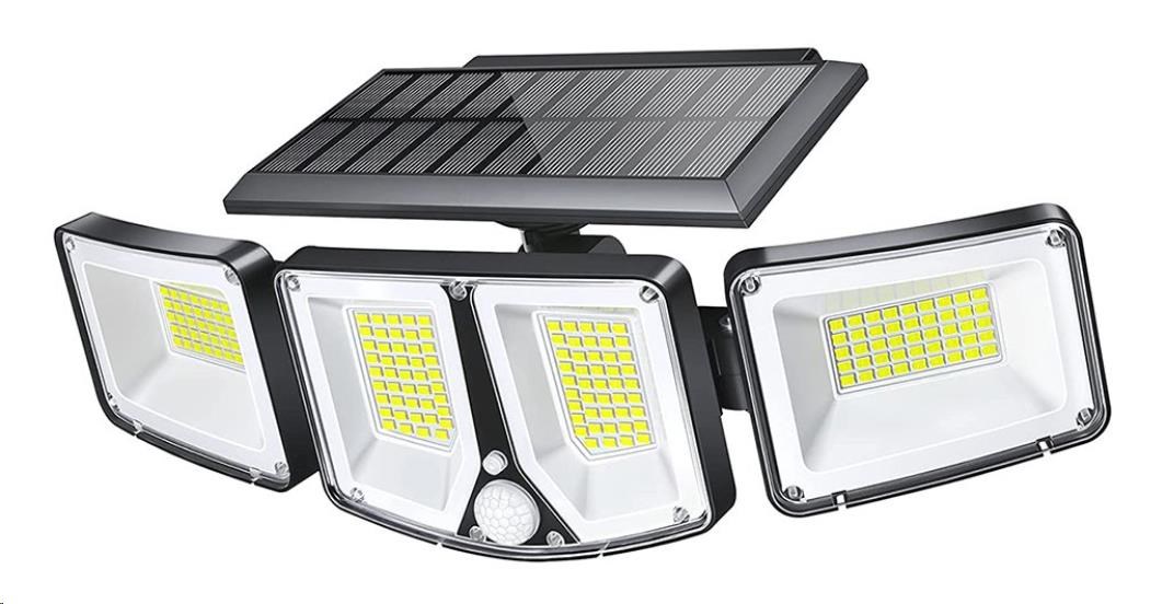 Viking venkovní solární LED světlo S180 s pohybovým senzorem0 