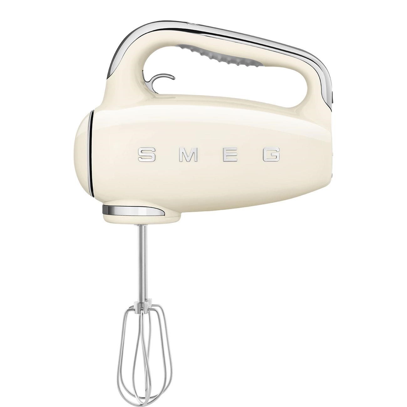 Smeg HMF01CREU ruční mixér, 250 W, 9 programů, časovač, turbo, elektronický tempomat, krémový0 