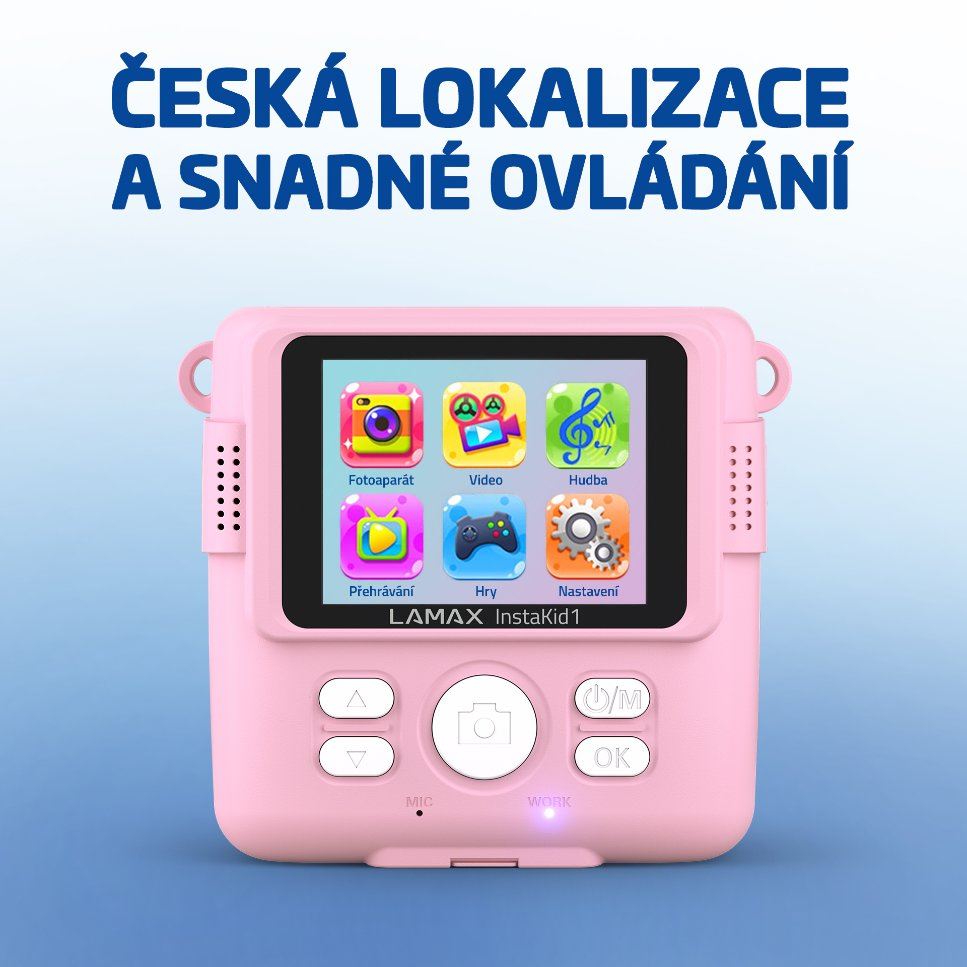 LAMAX InstaKid1 Pink4 