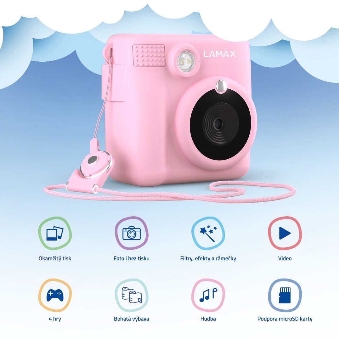 LAMAX InstaKid1 Pink8 