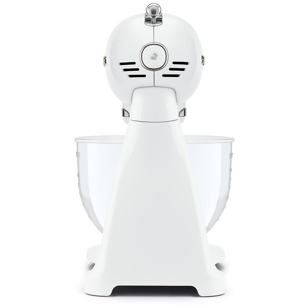 Smeg SMF13WHEU,  kuchyňský robot,  800 W,  4, 8 l,  skleněná mísa,  10 programů,  Full-Color bílý3 