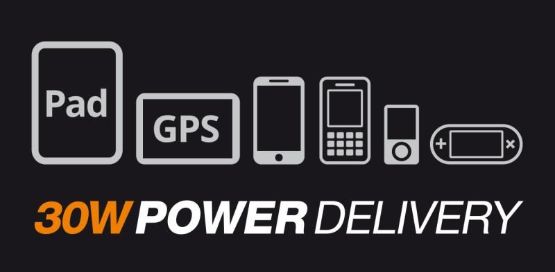 ALIGATOR chytrá mini nabíječka do auta Power Delivery 30W,  USB-C + USB-A,  kabel USB-C/ Lightning,  černá3 