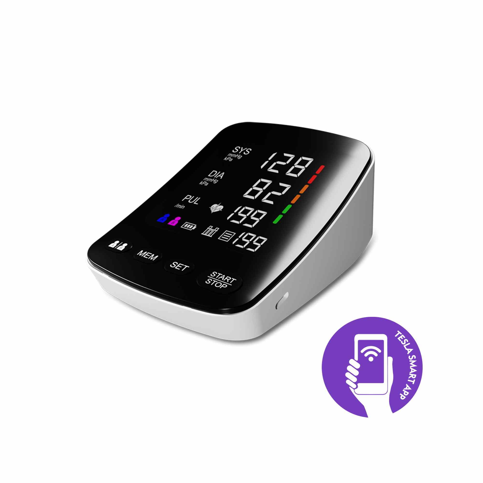 Tesla Smart Blood Pressure Monitor-BAZAR,  poškozený obal0 