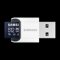 Samsung micro SDXC 512GB PRO Ultimate + USB adaptér0 