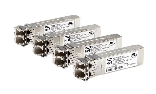 HPE MSA 25Gb SFP28 Short Range 4-pack iSCSI