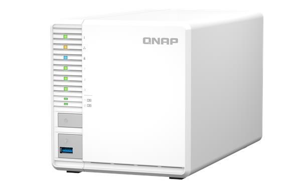 QNAP TS-364-8G (4core 2, 9GHz, 8GB RAM, 3x SATA, 2x M.2 NVMe sloty, 3x USB, 1x 2, 5GbE, 1x HDMI 1.4b)2 