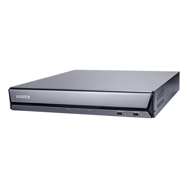 Vivotek NVR ND9442P, 16 kanálů, až 20MPx, 4x HDD slot, PoE, 1xUSB 3.0, 1xUSB 2.0, 1xHDMI a 1x VGA výstup, 16x DI / 8x DO0 