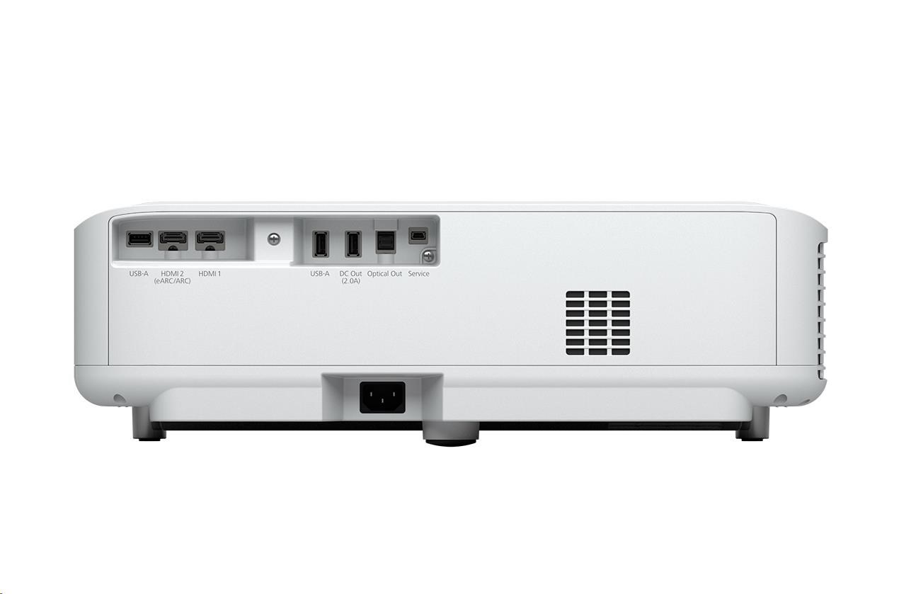 EPSON projektor EH-LS650W, 4K PRO-UHD, 3600ANSI, 2.500.000:1, USB, WiFi, HDMI, Android TV, bílý, 5 LET ZÁRUKA4 
