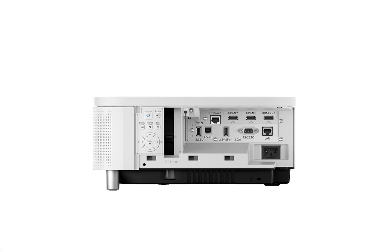 EPSON projektor EB-810E,  1920x1080,  5000ANSI,  2.500.000:1,  USB,  RS-232C,  LAN,  WiFi,  HDMI,  5 LET ZÁRUKA3 