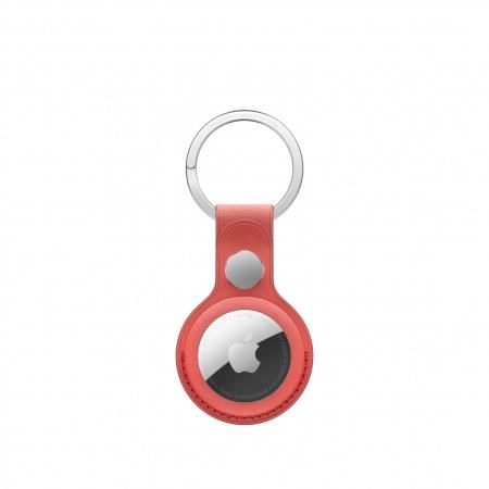 Apple AirTag FineWoven Key Ring - Coral0 