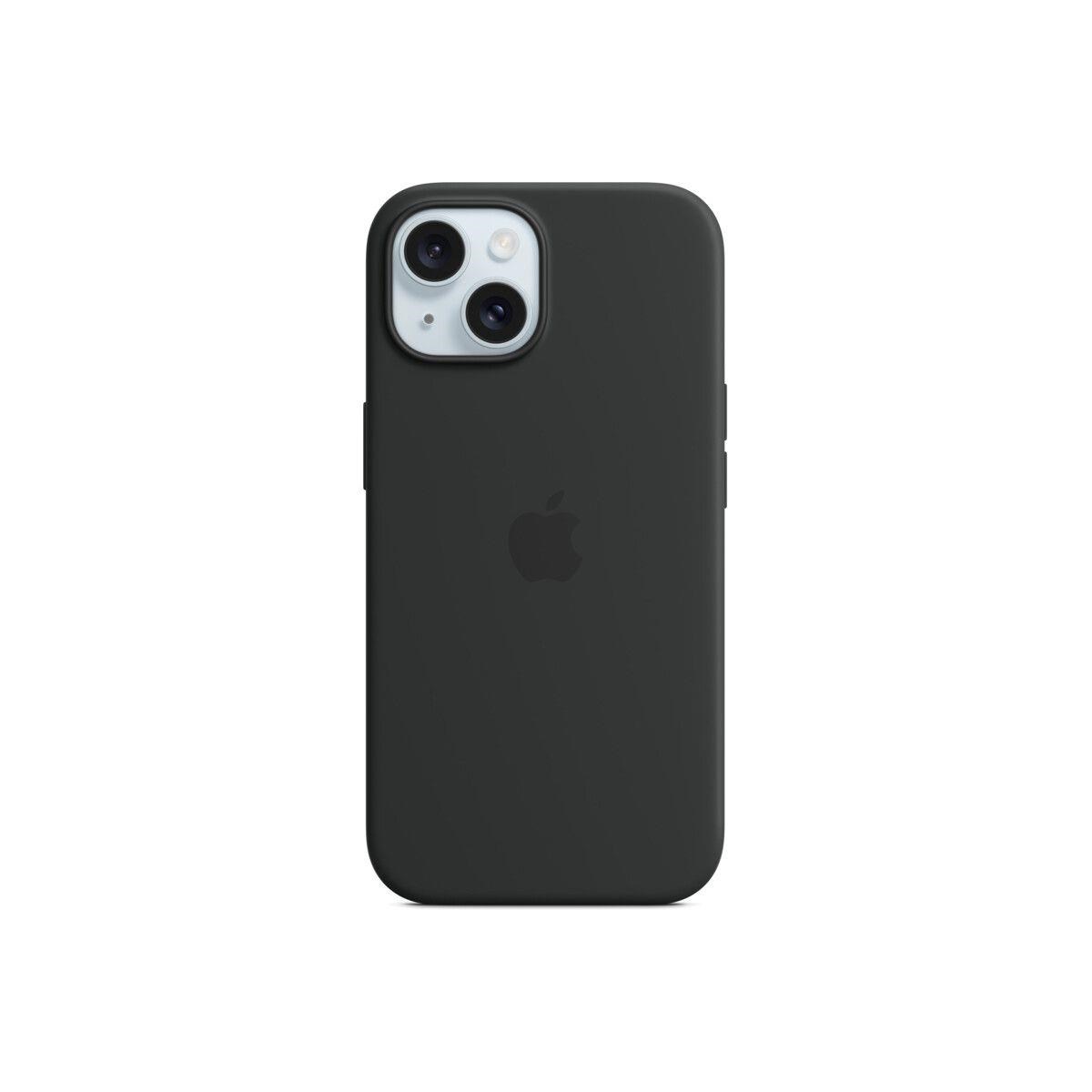 iPhone 15 Silicone Case with MagSafe - Black0 