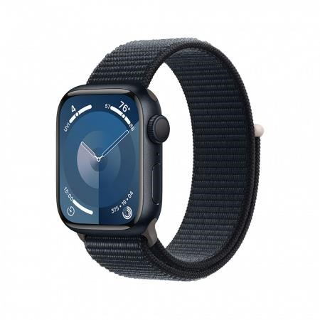 Apple Watch Series 9 GPS 45mm Midnight Aluminium Case with Midnight Sport Loop0 