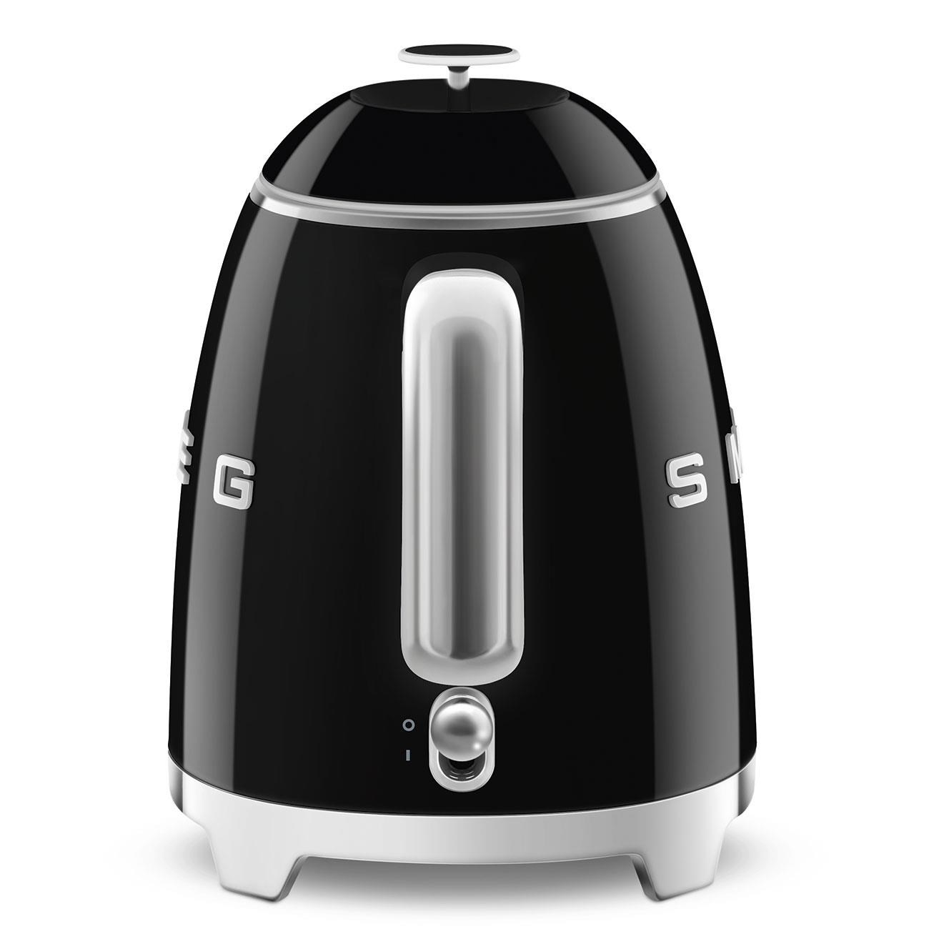 Smeg KLF05BLEU mini rychlovarná konvice, 0, 8 l  3 šálky, 1400 W, styl 50. let, černá6 