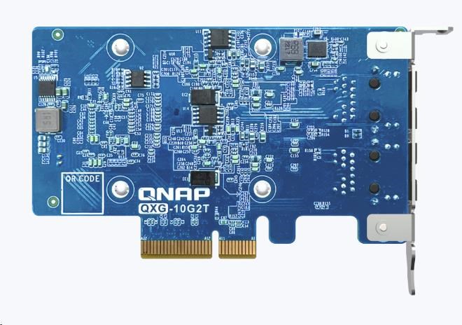 QNAP QXG-10G2T síťová rozšiřující dvouportová karta 10GbE pro PC a NAS (2x10GbE)3 