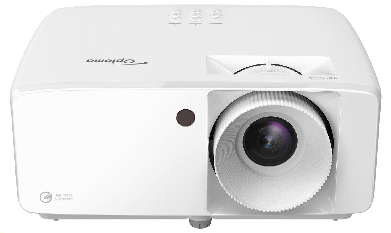 Optoma projektor ZH520 (DLP,  Laser,  Full HD,  5500 ANSI,  2xHDMI,  RS232,  RJ45,  USB-A power,  repro 1x15W)0 