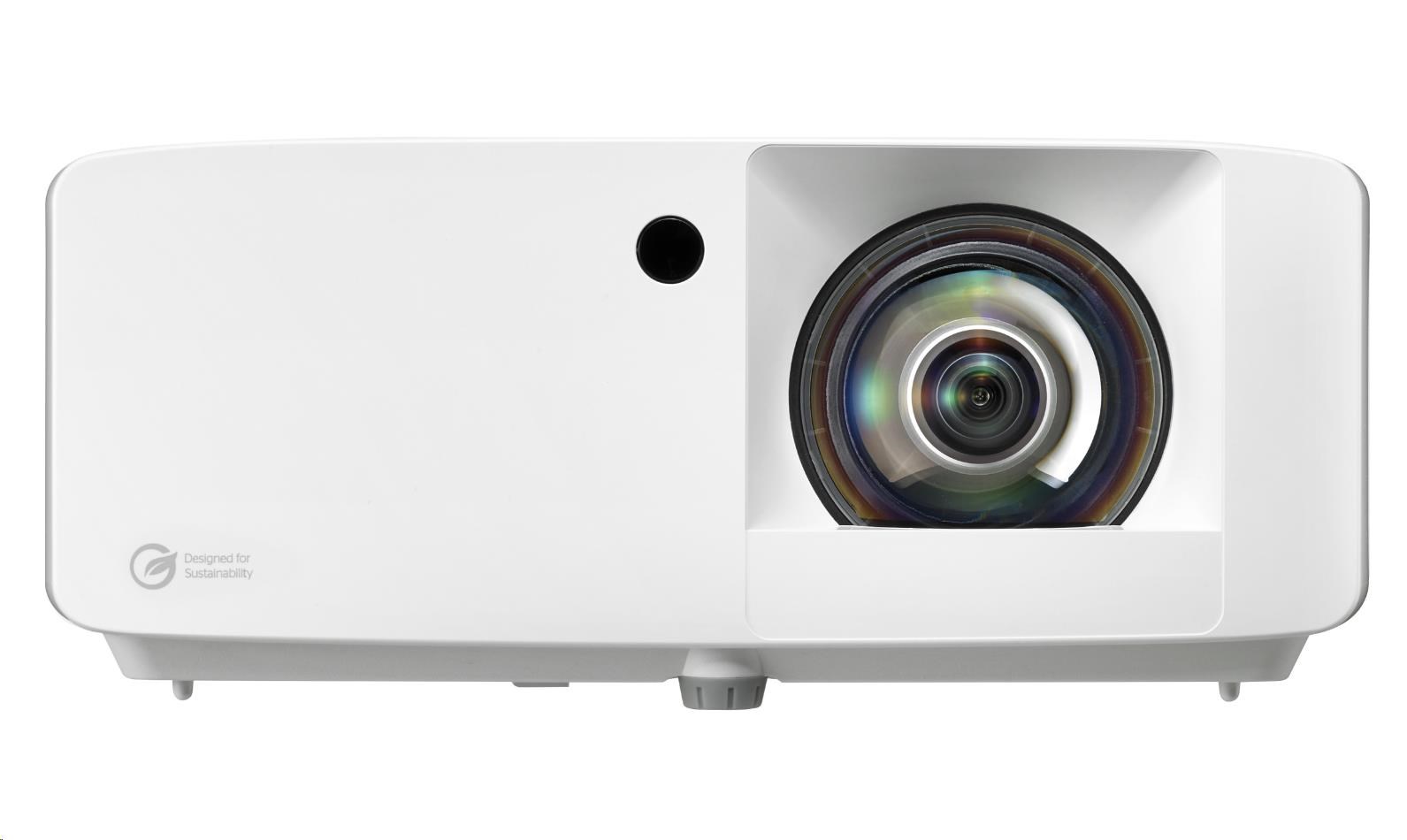 Optoma projektor ZK430ST (DLP,  Laser,  UHD 3840x2160,  3700 ANSI,  2xHDMI,  RS232,  RJ45,  USB-A power,  repro 1x15W)0 