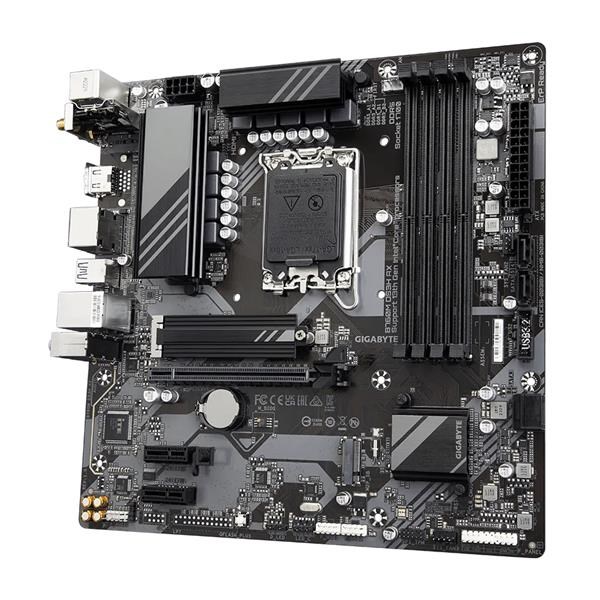 GIGABYTE MB Sc LGA1700 B760M DS3H AX,  Intel B760,  4xDDR5,  2xDP,  1xHDMI,  WI-FI,  mATX2 