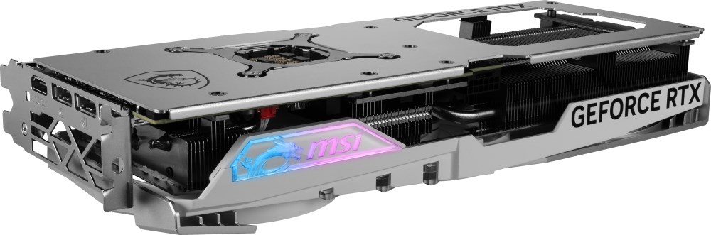 MSI VGA NVIDIA GeForce RTX 4070 Ti GAMING X SLIM WHITE 12G,  12G GDDR6X,  3xDP,  1xHDMI6 