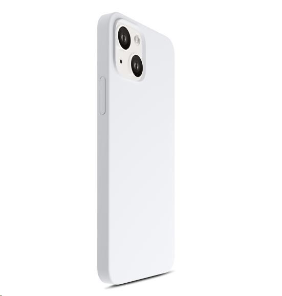 3mk ochranný kryt Hardy Silicone MagCase pro Apple iPhone 15,  Silver-White4 