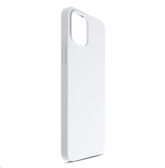 3mk ochranný kryt Hardy Silicone MagCase pro Apple iPhone 15,  Silver-White5 