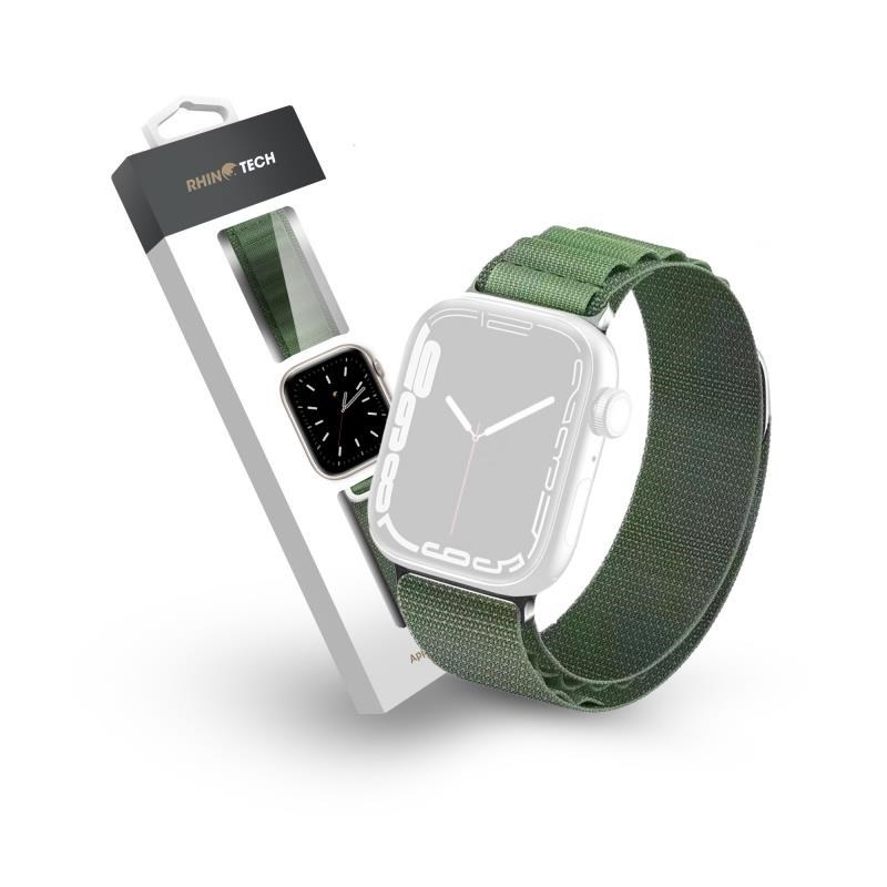 RhinoTech řemínek Ultra Alpine Loop pro Apple Watch 38/ 40/ 41mm zelená1 