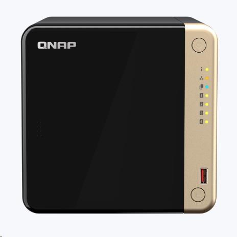 QNAP TS-464-8G (4C/ CeleronN5095/ 2, 9GHz/ 8GBRAM/ 4xSATA/ 2xM.2/ 2x2, 5GbE/ 2xUSB2.0/ 2xUSB3.2/ 1xPCIe/ 1xHDMI)1 