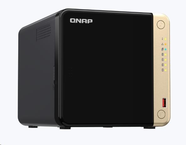 QNAP TS-464-8G (4C/ CeleronN5095/ 2, 9GHz/ 8GBRAM/ 4xSATA/ 2xM.2/ 2x2, 5GbE/ 2xUSB2.0/ 2xUSB3.2/ 1xPCIe/ 1xHDMI)4 