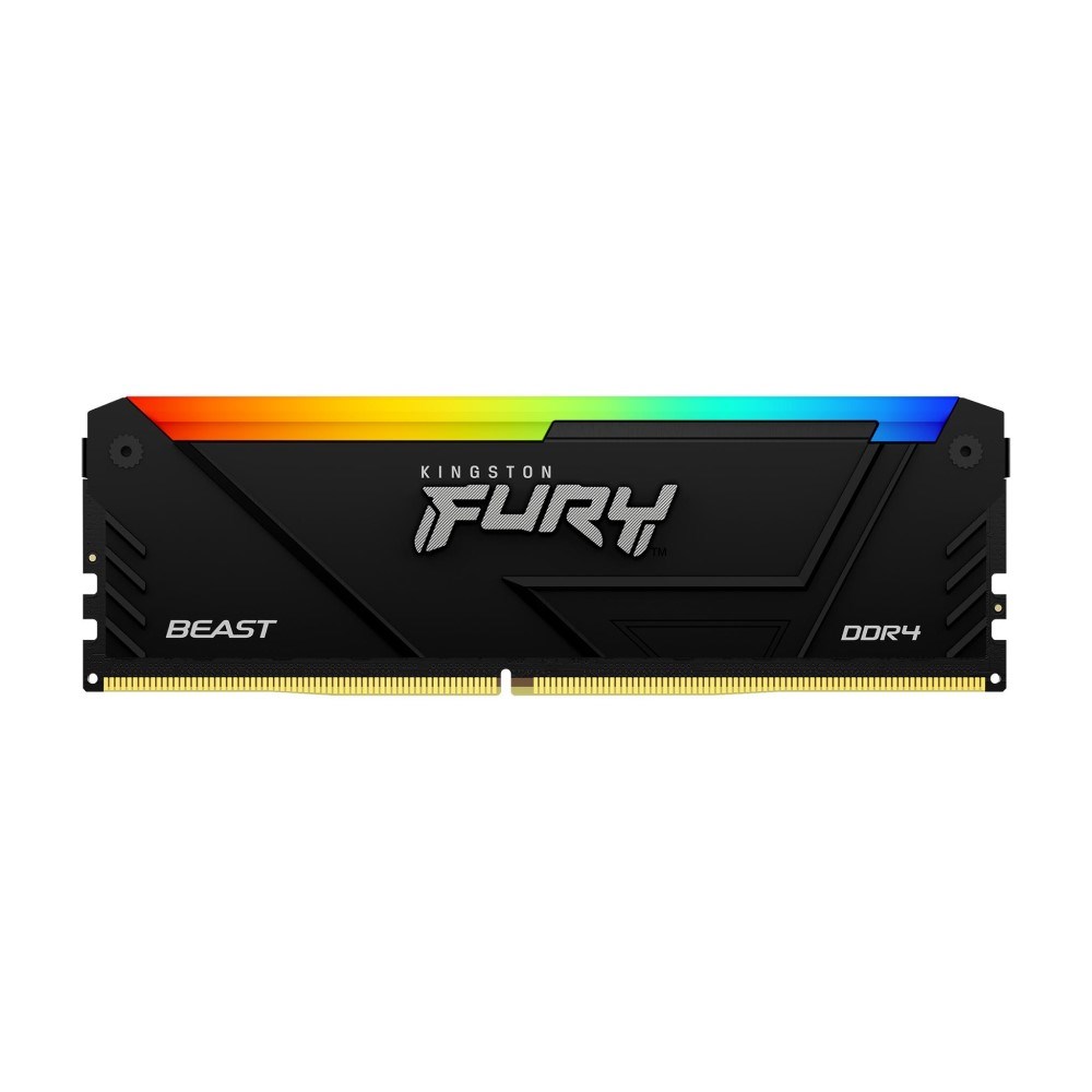 KINGSTON DIMM DDR4 8GB 3200MT/s CL16 FURY Beast RGB, XMP0 