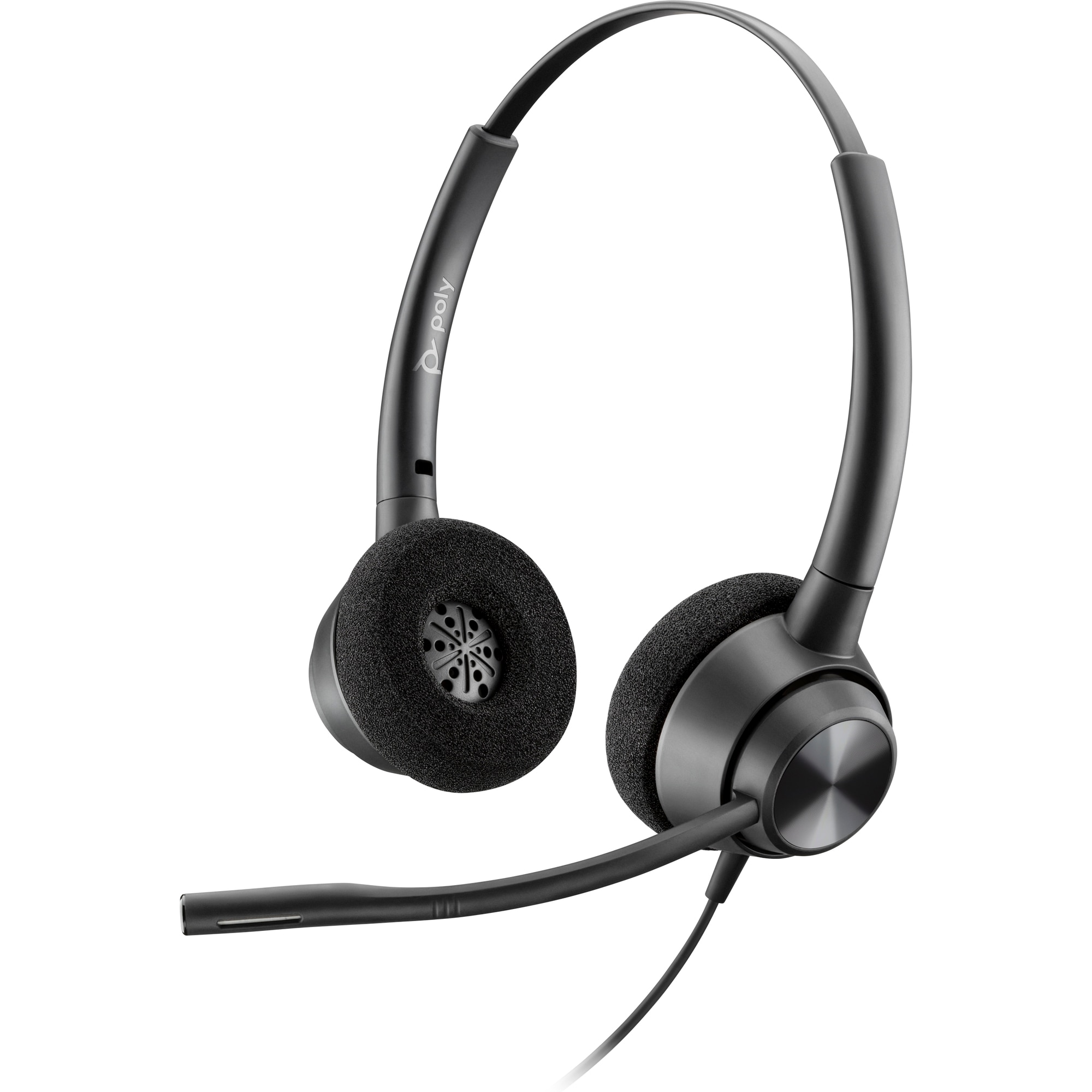 Poly EncorePro 320 with Quick Disconnect Binaural Headset TAA0 