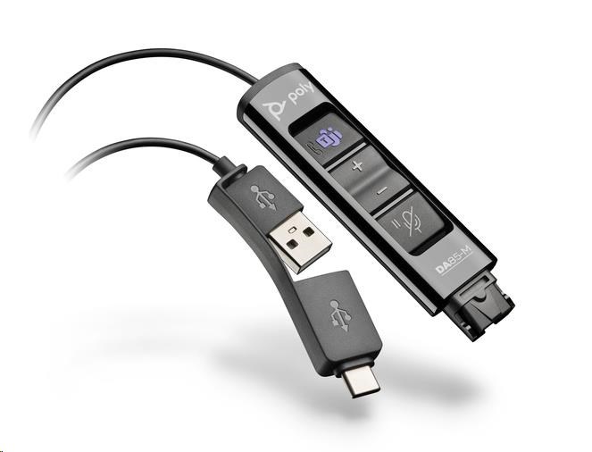 Poly DA85-M USB to QD Adapter0 