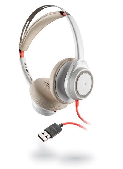 Poly Blackwire 7225 USB-A White Headset TAA1 