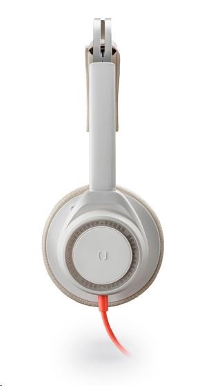 Poly Blackwire 7225 USB-A White Headset TAA2 