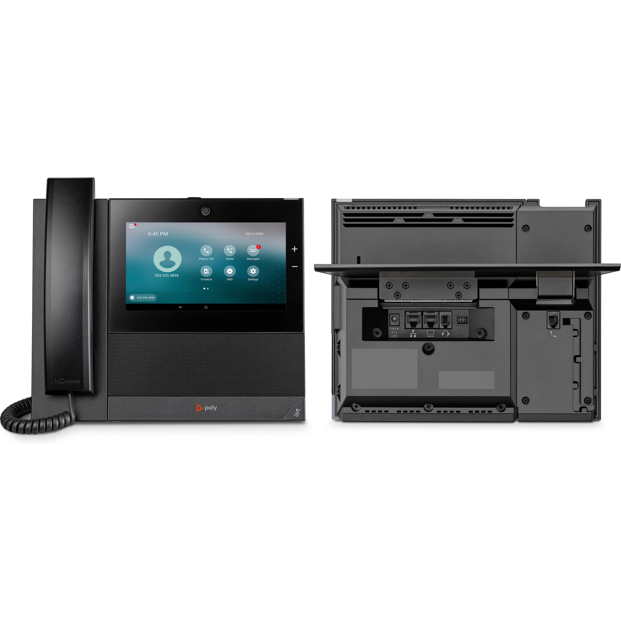 Poly CCX 700 telefon s protokolem Open SIP a podporou technologie PoE2 