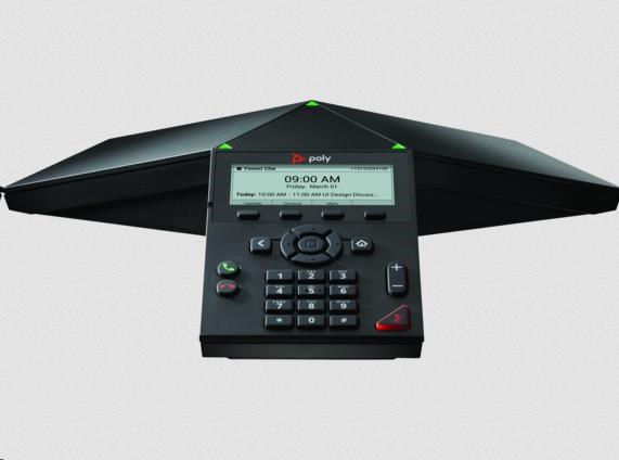 Poly Trio 8300 IP Conference Phone and PoE-enabled No Radio0 