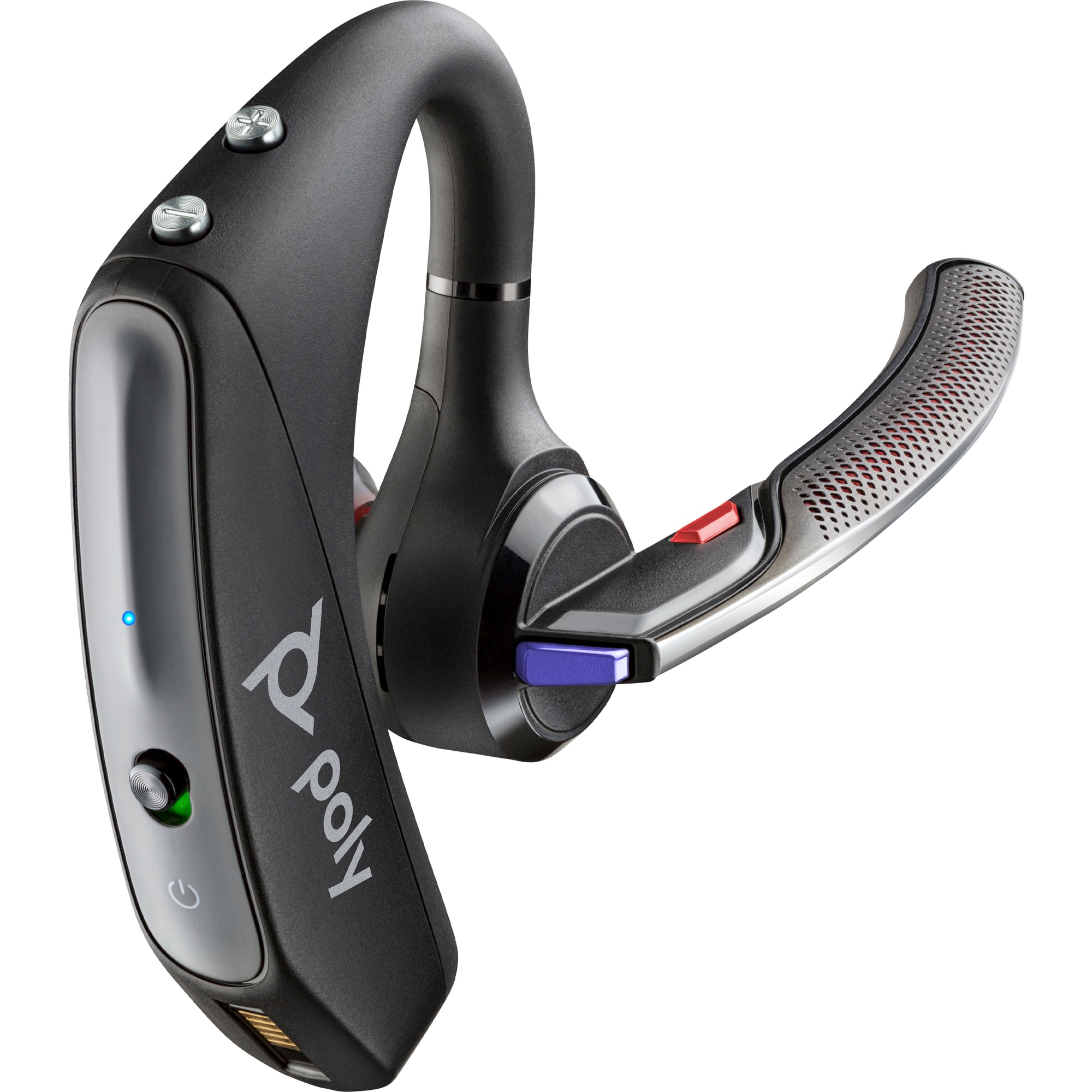 Poly bluetooth headset Voyager 5200 OFFICE MS Teams,  USB-A,  nabíjecí stojánek1 