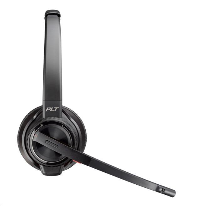 Poly Savi 8220 Stereo DECT 1880-1900 MHz Headset +Charging Cradle1 