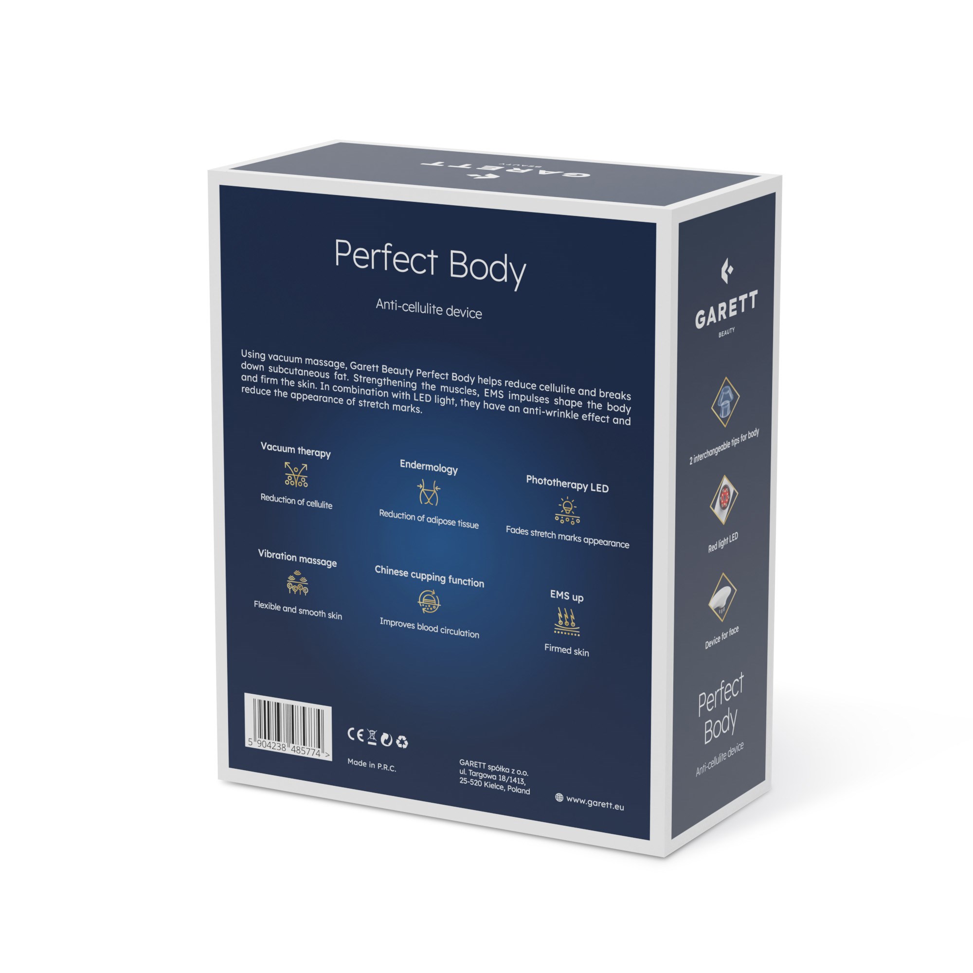 Garett Beauty Perfect Body - masážní přístroj proti celulitidě4 