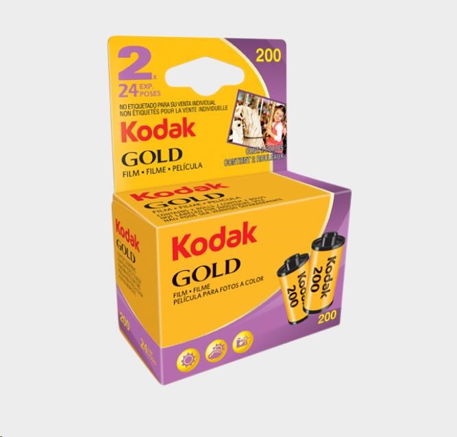 Kodak 135 Gold 200 Carded 24x20 