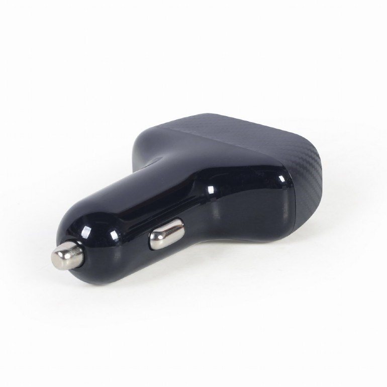 GEMBIRD Nabíječka do auta, 2x USB, rychlo-nabíječka, QC3.0, 36 W, černá2 