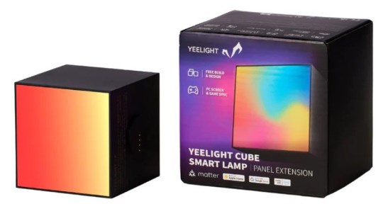 Yeelight CUBE Smart Lamp -  Light Gaming Cube Panel - Expansion Pack0 