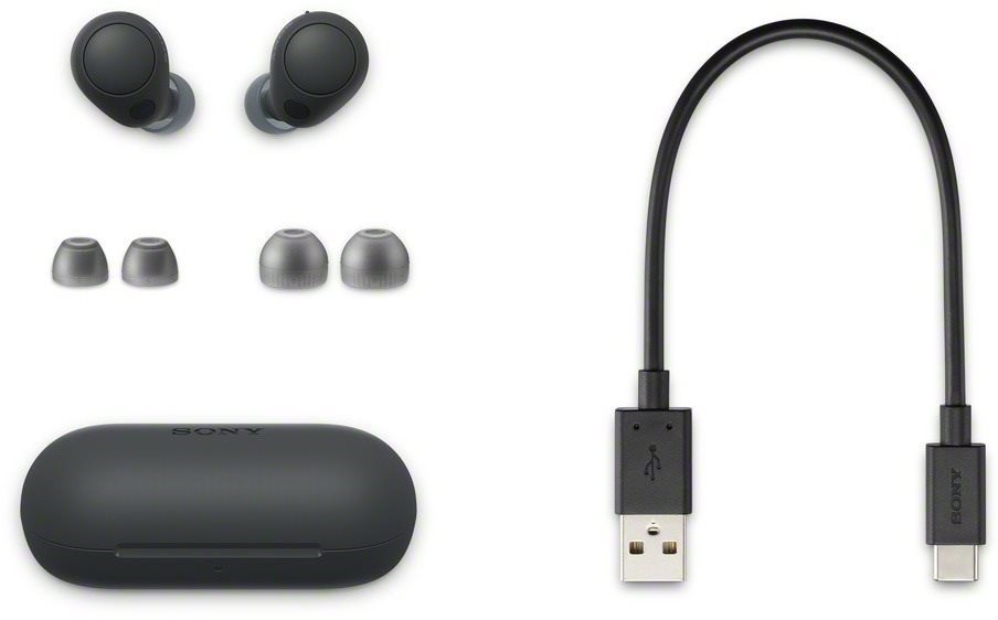 Sony bezdrátová sluchátka WF-C700N,  EU,  černá6 
